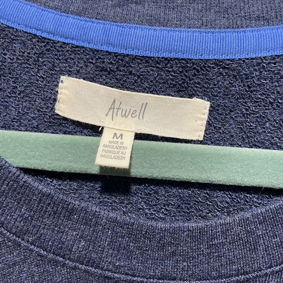 At well Cotton Midi Dress with plaid details at the bottom size M - Picture 2 of 3